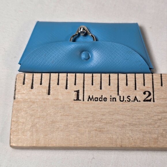 VTG Barbie Purse 1960s Blue Clutch Handbag Fashion Pak #1832 Color Coordinates - Picture 10 of 12